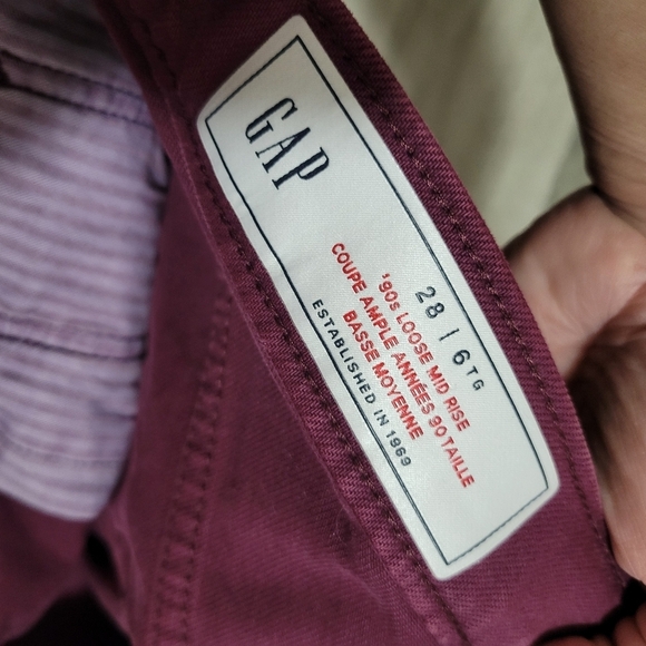 Gap 90s Mid-rise Loose Pants TALL - Picture 7 of 9